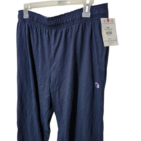 Champion Pants Size XL Navy Blue Color Elastic Waist With Pockets - Picture 3 of 9